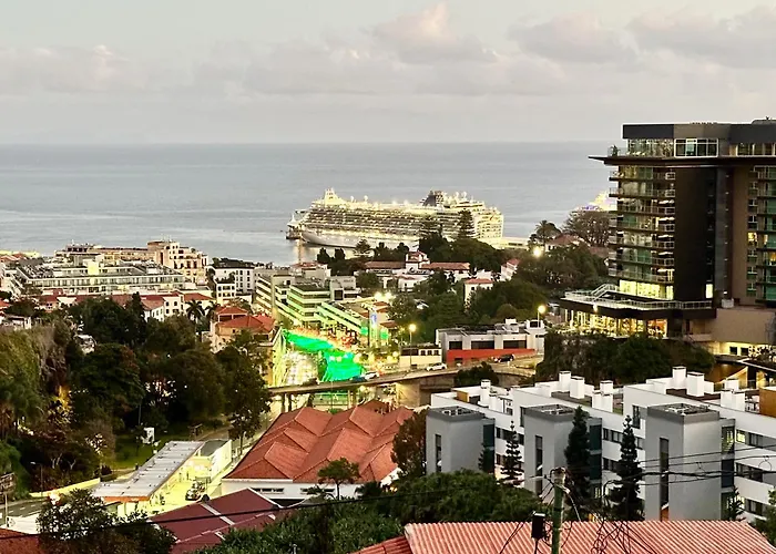 Rooftop Sunny Terrace In Apartament Funchal (Madeira)